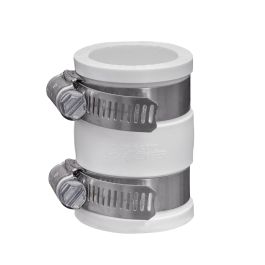 Fernco 1056-100 1 In. Flexible PVC Pipe Coupling For Cast Iron And ...