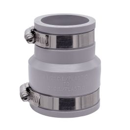 Fernco 1056-215 Reducing 2 In. X 1-1/2 In. Flexible PVC Pipe Coupling ...