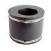 Fernco 1002-86EB 8"x6" Clay to Cast Iron, Plastic or Steel Flexible Pipe Coupling Connector in Black