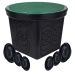 StormDrain FSD-3017-20SKIT 20" Round Catch Basin Drain with Green Lid Kit
