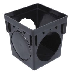Fernco Storm Drain FSD-120-CB-2 12-inch Square Catch Basin With Side Outlets
