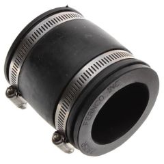 Fernco 1056-250/22 2-1/2" x 2" Flexible Coupling - Drain Pipe to Cast Iron or PVC