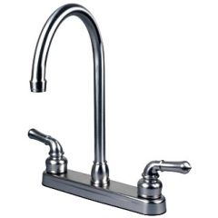 Ultra Faucets UF08005CF RV Mobile Home Kitchen Sink Faucet - Chrome Finish