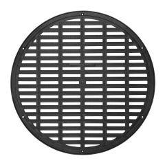 StormDrain FSD-3017-G20B 20-inch Round Flat Grate for Drain Box, Black