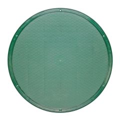 StormDrain FSD-3017-CB 12-inch Round-Solid Green Cover for D-Box
