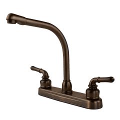 Ultra Faucets RV Mobile Home Trailer Kitchen Sink Faucet, Oil Rubbed Bronze